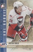 2011-12 In the Game Heroes and Prospects - Justin Faulk #144