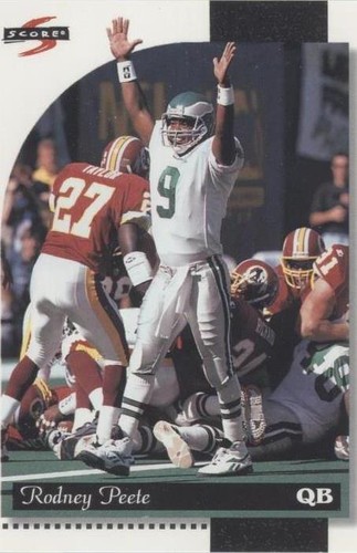 1996 Score Rodney Peete #67