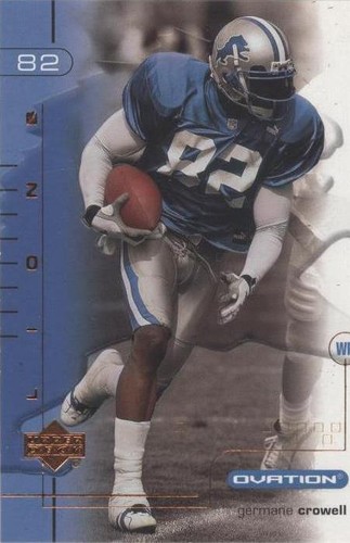 2001 Upper Deck Ovation Germane Crowell #33