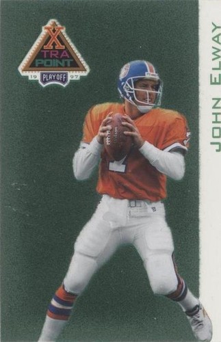 1997 Playoff First & Ten John Elway #XP-5