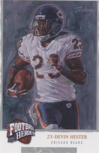 2008 Upper Deck Football Heroes Devin Hester #33