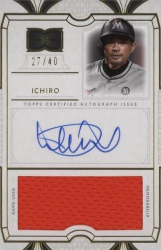 2024 Topps Definitive Collection - Ichiro Suzuki #DARC-I