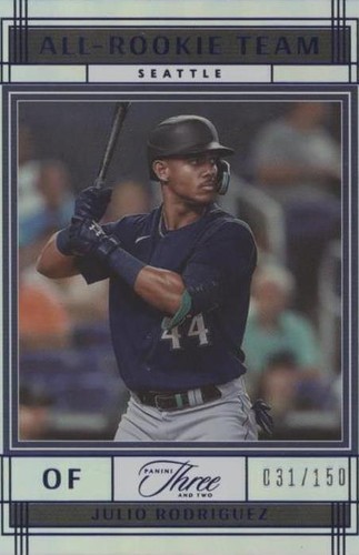 2022 Panini Three and Two - Julio Rodriguez #ART-12