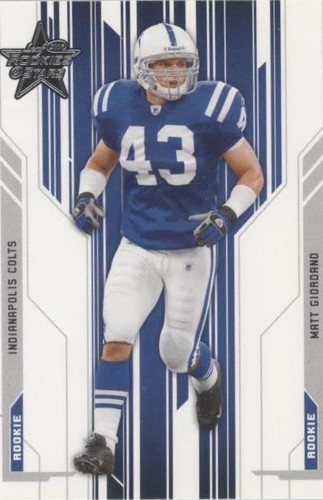 2005 Leaf Rookies & Stars Matt Giordano #155