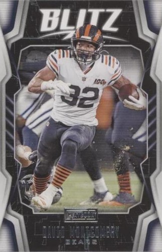 2020 Panini Playbook David Montgomery #BLITZ-4
