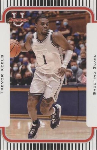 2021-22 Bowman University - Trevor Keels #2K3B-21