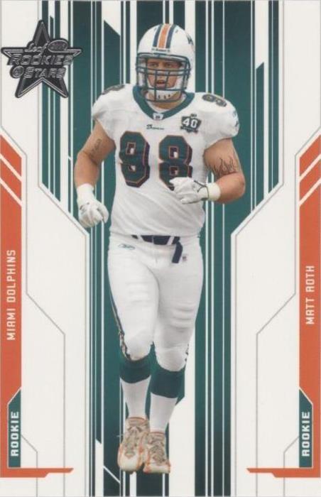 2005 Leaf Rookies & Stars Matt Roth #109