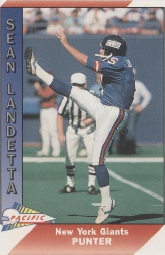 1991 Pacific Sean Landeta #350