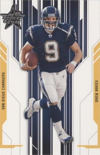 2005 Leaf Rookies & Stars Drew Brees #80