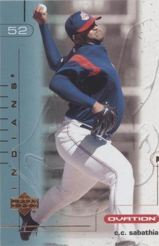 2002 Upper Deck Ovation - C.C. Sabathia #8