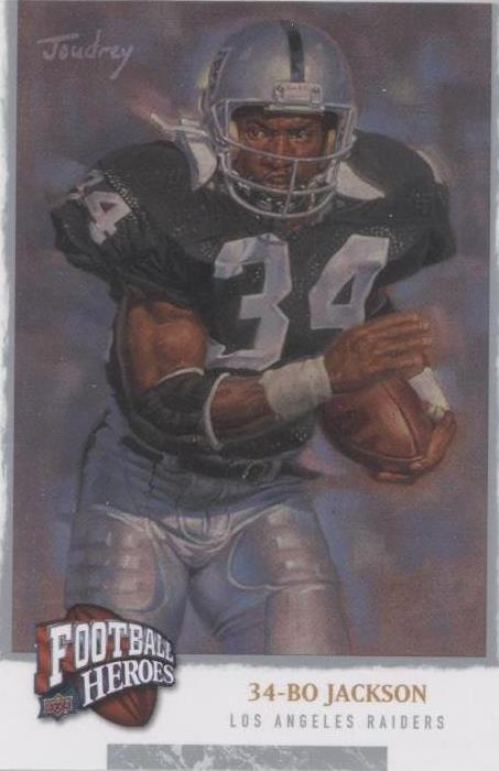 Upper Deck Football Heroes Bo Jackson #207 2008