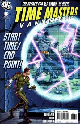 TIME MASTERS VANISHING POINT #6 (DC COMICS 2010-2011)CD2