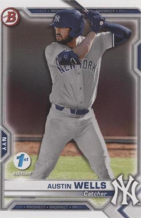 2021 Bowman 1st Edition - Austin Wells #BFE-47