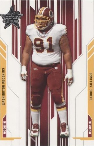2005 Leaf Rookies & Stars Cedric Killings #144