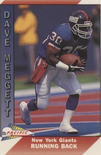 1991 Pacific Dave Meggett #352