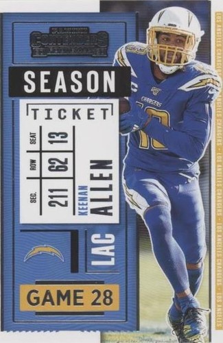 2020 Panini Contenders Keenan Allen #55