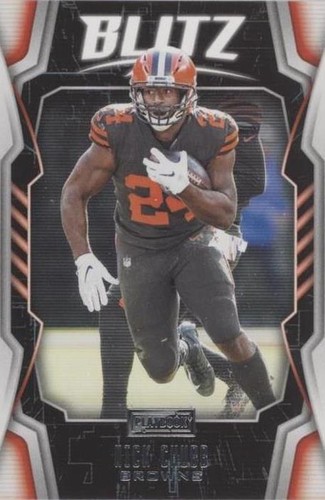 2020 Panini Playbook Nick Chubb #BLITZ-6