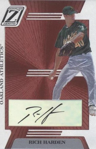 2005 Donruss Zenith - Rich Harden #ZB-67