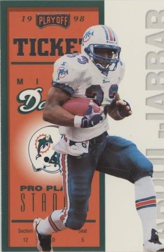 1998 Playoff Contenders Karim Abdul-Jabbar #42