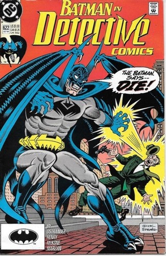 Detective Comics Comic Book #622 Batman DC Comics 1990 VERY Detective Comics Comic Book #622 Batman DC Comics 1990 VERY