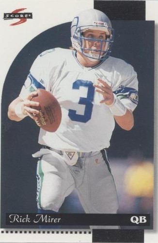 1996 Score Rick Mirer #167