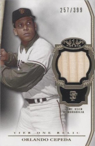 2013 Topps Tier One - Orlando Cepeda #TOR-OC