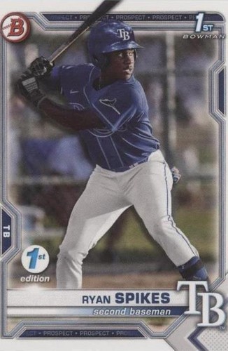 2021 Bowman Draft 1st Edition - Ryan Spikes #BD-63