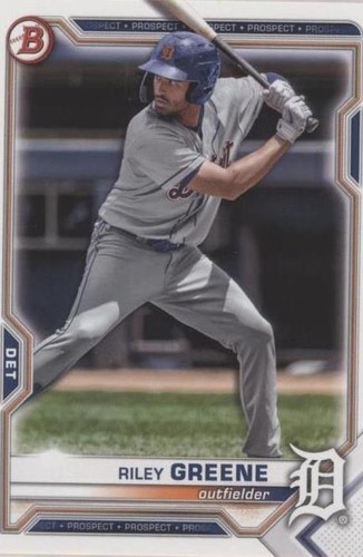 2021 Bowman Draft - Riley Greene #BD-107