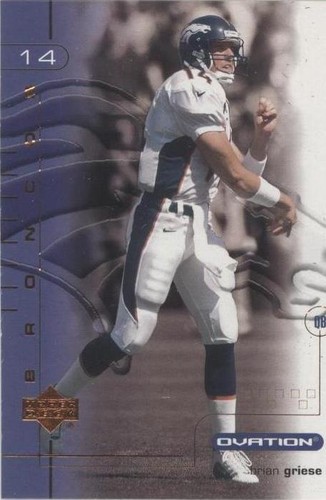 2001 Upper Deck Ovation Brian Griese #30