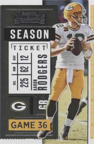 2020 Panini Contenders Aaron Rodgers #1