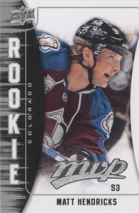2009-10 Upper Deck MVP - Matt Hendricks #342