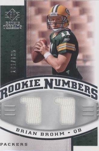 2008 SP Rookie Threads Brian Brohm #RN-BB