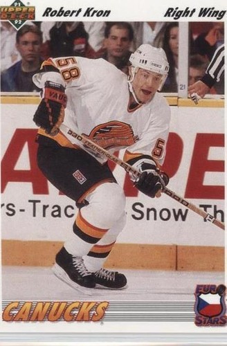 1991-92 Upper Deck - Robert Kron #E8