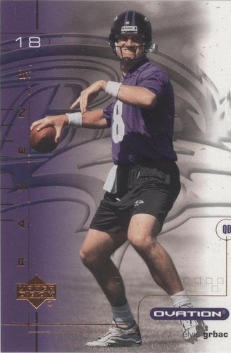 2001 Upper Deck Ovation Elvis Grbac #8