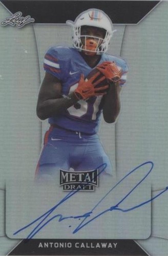 2018 Leaf Metal Draft Antonio Callaway #BA-AC1