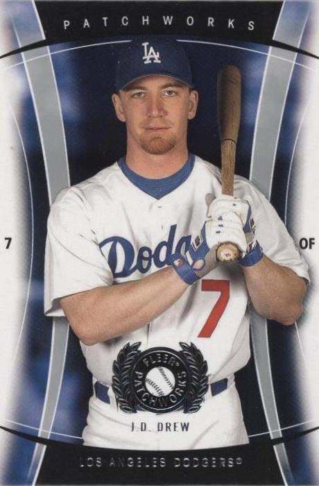 2005 Fleer Patchworks - J.D. Drew #3
