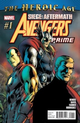AVENGERS PRIME #1 -#5 BY MARVEL COMICS 2010 COMPLETE 5 BOOK SET!