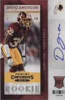 2013 Panini Contenders David Amerson #130