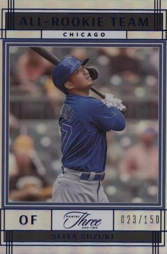 2022 Panini Three and Two - Seiya Suzuki #ART-15