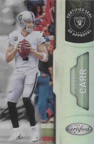 2018 Panini Certified Derek Carr #11