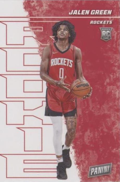 2021-22 Panini Player of the Day - Jalen Green #52