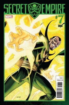 SECRET EMPIRE #7 DEATH OF BLACK WIDOW VILLAIN VAR. BY MARVEL 2017 1$ COMIC SALE!