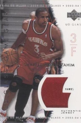 2003-04 UD Glass - Shareef Abdur-Rahim #GG-SA