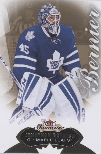 2014-15 Fleer Showcase - Jonathan Bernier #60