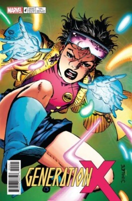 GENERATIONS X #4 B JIM LEE TRADING CARD VARIANT BY MARVEL COMICS 2017