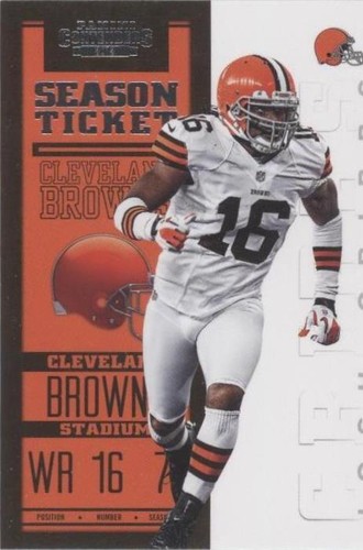 2012 Panini Contenders Josh Cribbs #24
