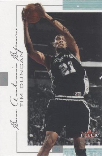 2000-01 Fleer Genuine - Tim Duncan #43