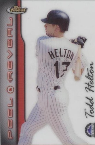1999 Topps Finest - Todd Helton #PR15