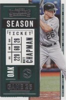 2020 Panini Contenders - Matt Chapman #50