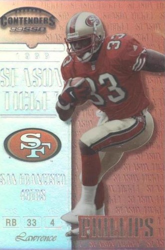 1999 Playoff Contenders SSD Lawrence Phillips #52